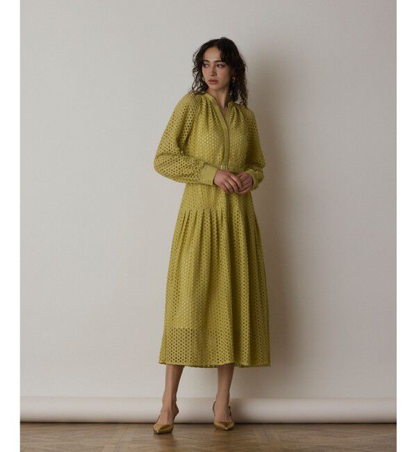 Diagram「メッシュレースカフタンワンピース」|ワンピース|