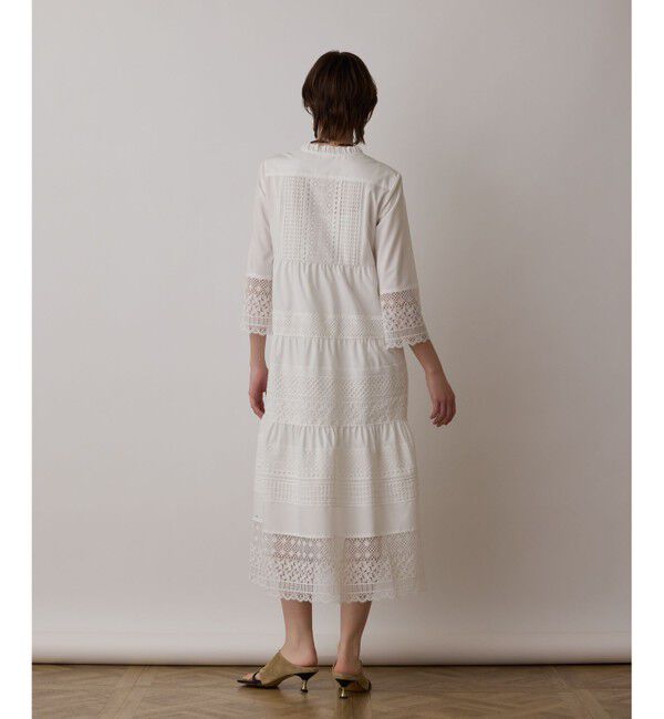 GRACE CONTINENTAL「レースコンビワンピース」|ワンピース|