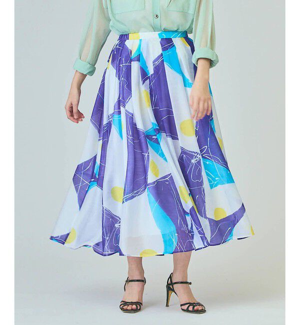 Grace Class「ペイントシアースカート」|スカート|