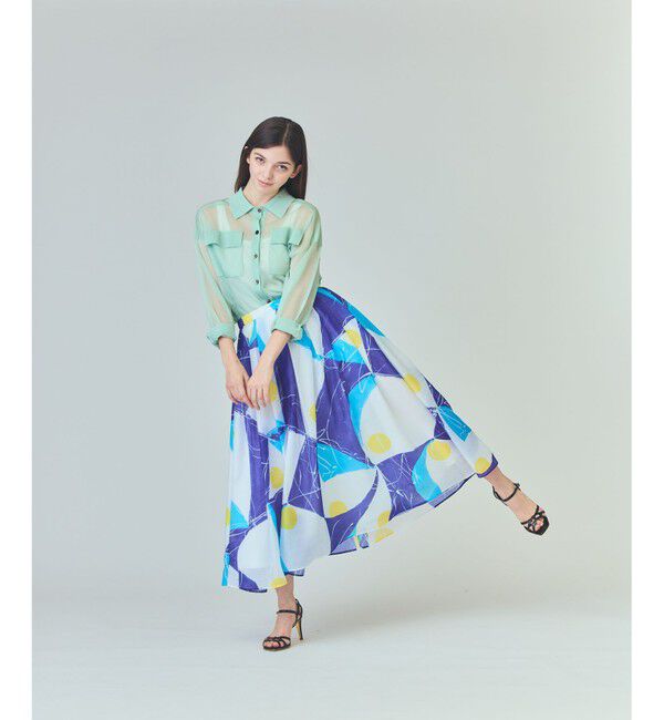 Grace Class「ペイントシアースカート」|スカート|