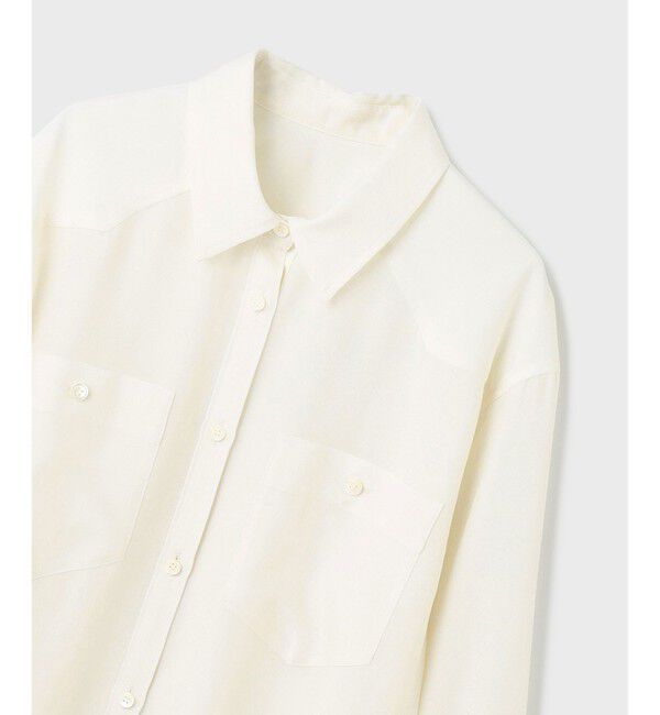 GRACE CONTINENTAL「シアー2wayウエスタンシャツ」|シャツ・ブラウス|