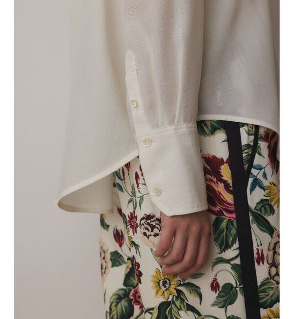 GRACE CONTINENTAL「シアー2wayウエスタンシャツ」|シャツ・ブラウス|