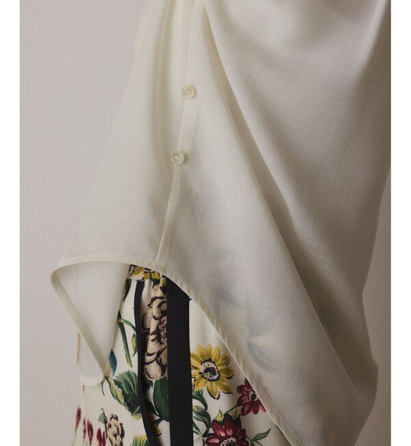 GRACE CONTINENTAL「シアー2wayウエスタンシャツ」|シャツ・ブラウス|