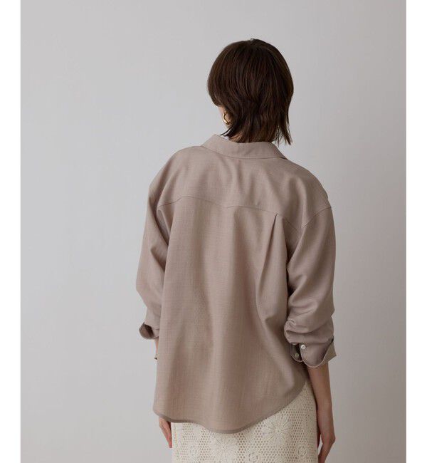 GRACE CONTINENTAL「シアー2wayウエスタンシャツ」|シャツ・ブラウス|