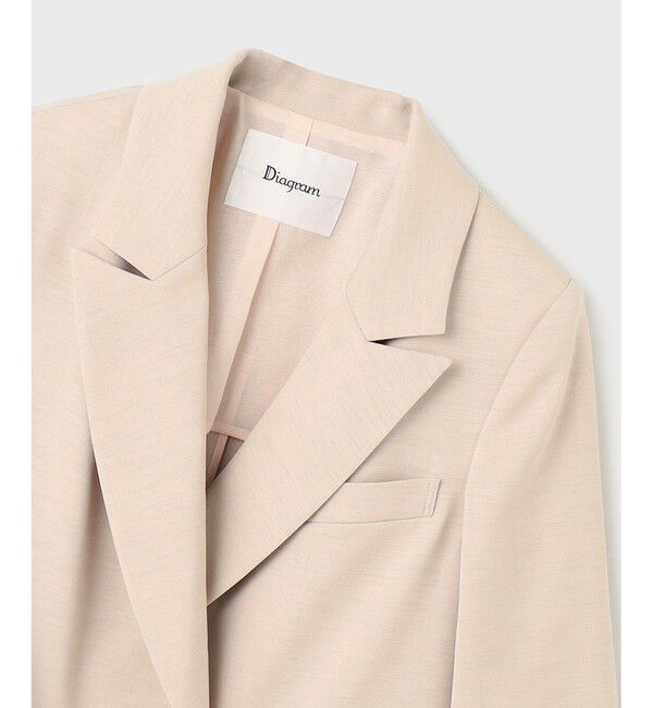 Diagram「スラブストレッチテーラージャケット」|テーラードジャケット|
