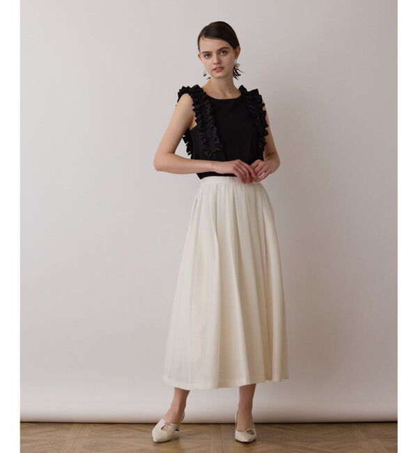 GRACE CONTINENTAL「シアーメッシュスカート」|スカート|キナリ