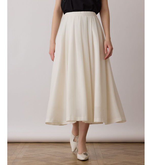 GRACE CONTINENTAL「シアーメッシュスカート」|スカート|