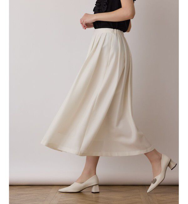 GRACE CONTINENTAL「シアーメッシュスカート」|スカート|