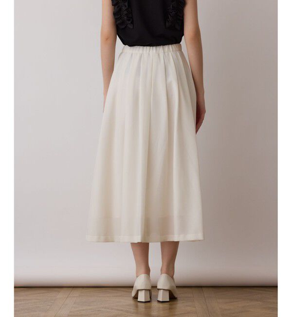 GRACE CONTINENTAL「シアーメッシュスカート」|スカート|