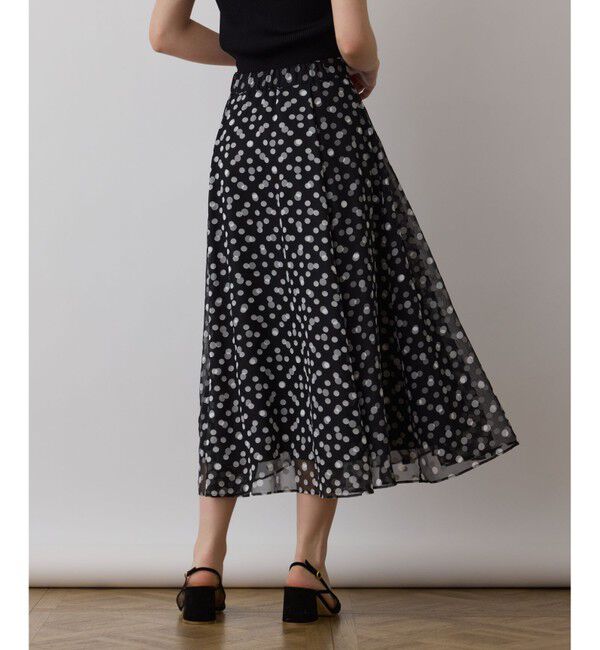 GRACE CONTINENTAL「ドットオパールスカート」|スカート|