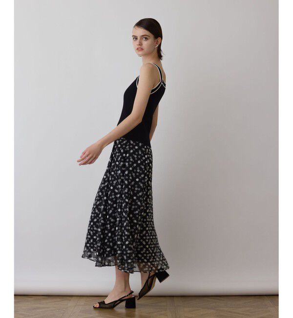 GRACE CONTINENTAL「ドットオパールスカート」|スカート|