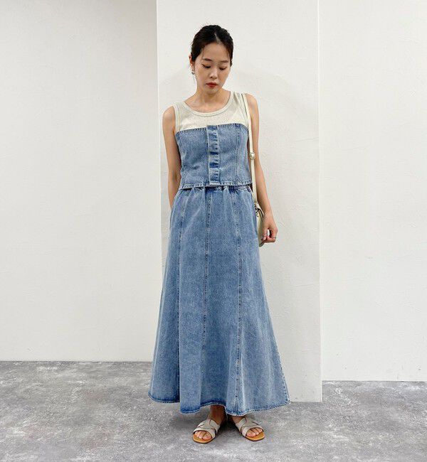 fredy emue「デニム/ミリタリービスチェ」|シャツ・ブラウス|