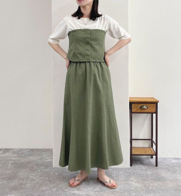 fredy emue「デニム/ミリタリービスチェ」|シャツ・ブラウス|