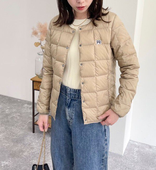 fredy emue「【別注】【TAION&times;fredy emue】インナーダウン」|ダウン|