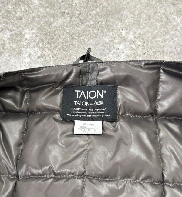 fredy emue「【別注】【TAION&times;fredy emue】インナーダウン」|ダウン|