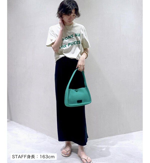 SALON adam et rope'「ベロアロングスリットタイトスカート【セットアップ対応・洗える】」|スカート|