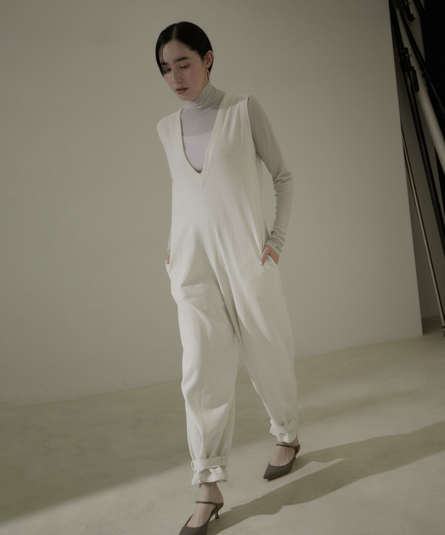 SALON adam et rope'「オールインワン -CreamyCotton /クリーミーコットン-」|オールインワン|ホワイト(10)