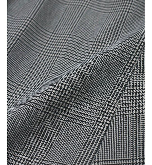 VIS「【洗える】チェック柄マーメイドスカート」|スカート|