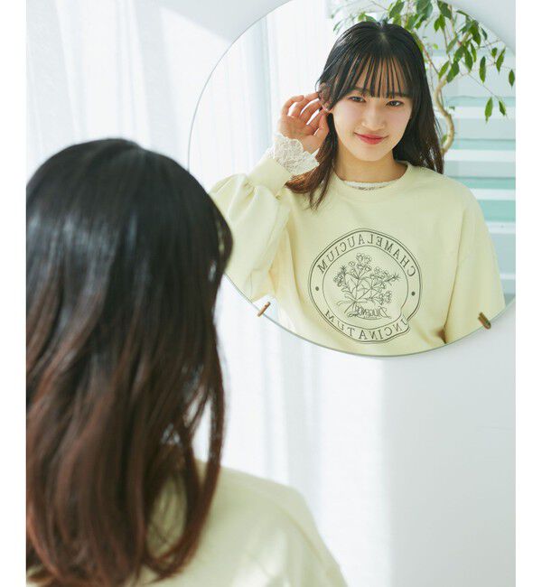 VIS「【DILIGENCE PARLOUR】VIS別注モデルフラワーロゴスウェット【セットアップ対応】」|スウェット・ジャージ|