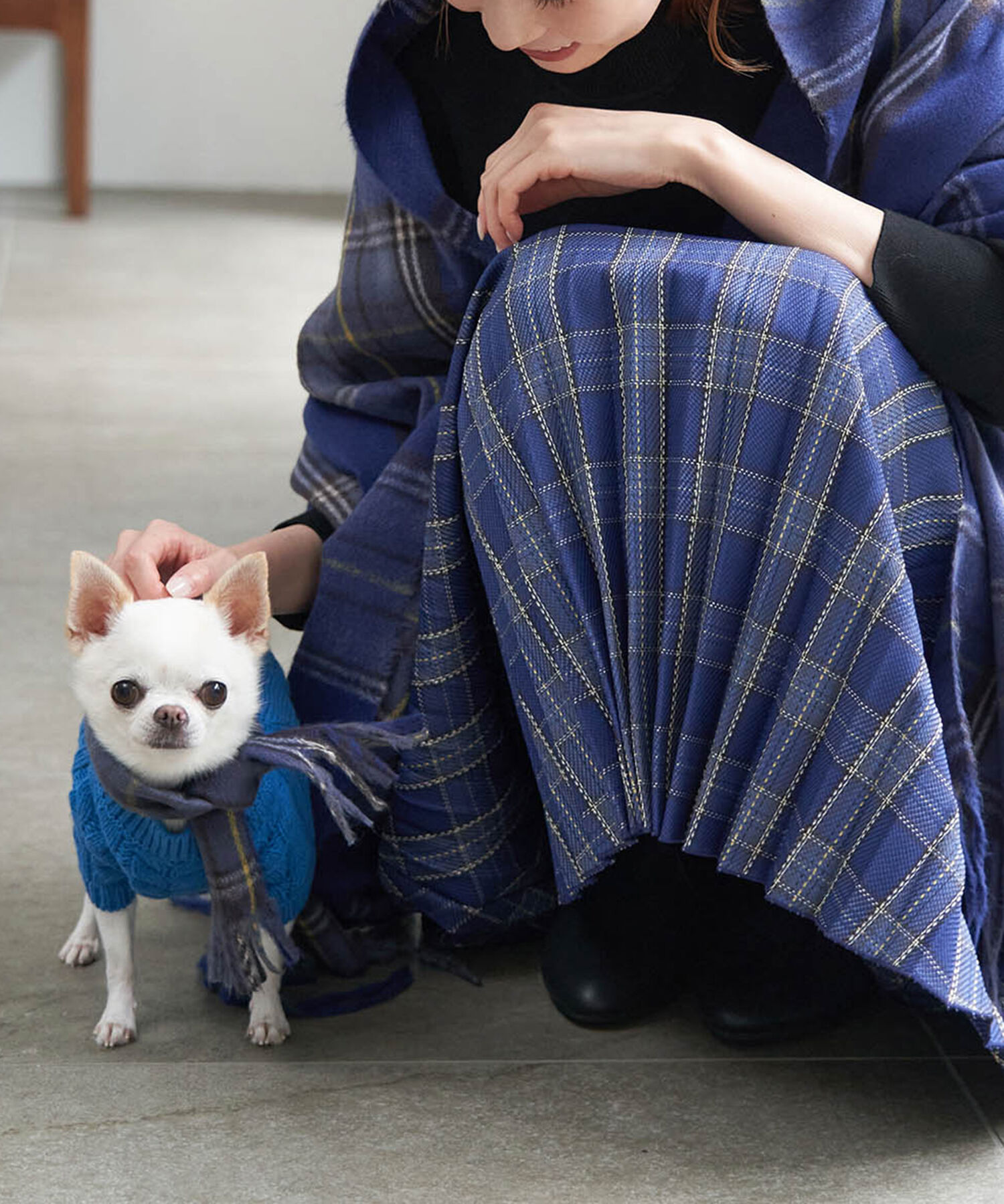 Rope&rsquo;Picnic「午後の紅茶&times;ROPE' PICNIC/チェックプリーツスカート/リンクコーデ」|スカート|