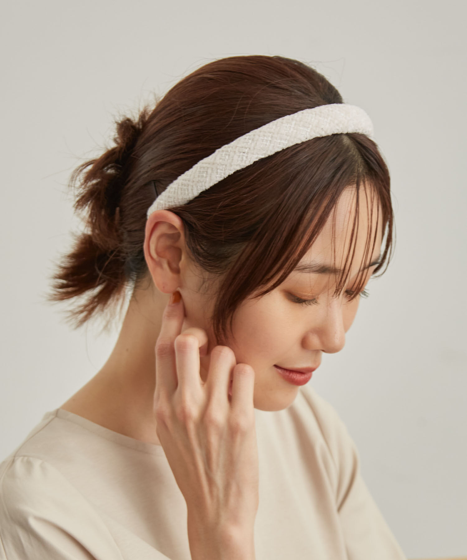 ROPE PICNIC PASSAGE「ツイードカチューシャ」|カチューシャ|キナリ(16)