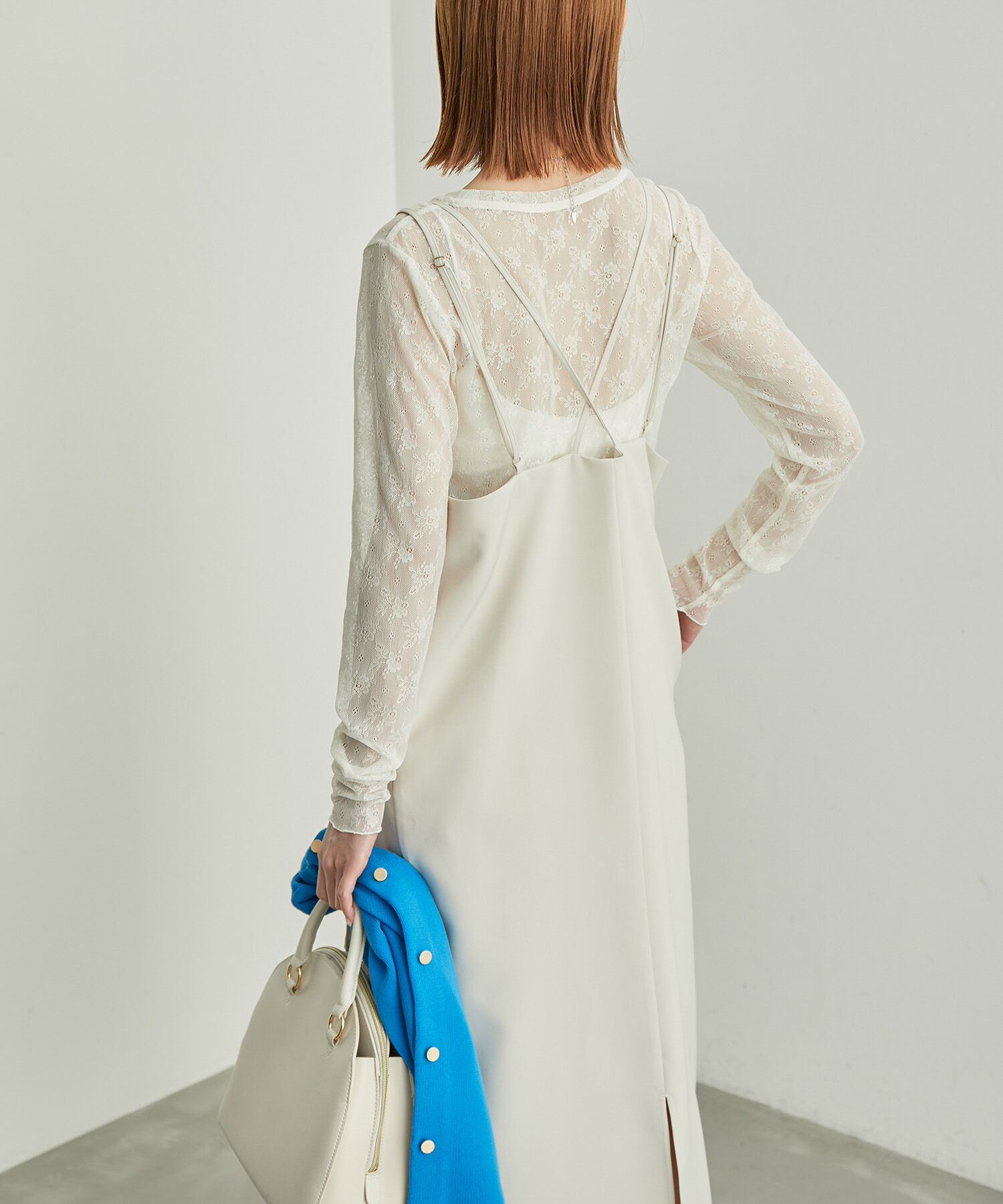 Rope&rsquo;Picnic「バッククロスキャミワンピース」|ワンピース|キナリ(16)