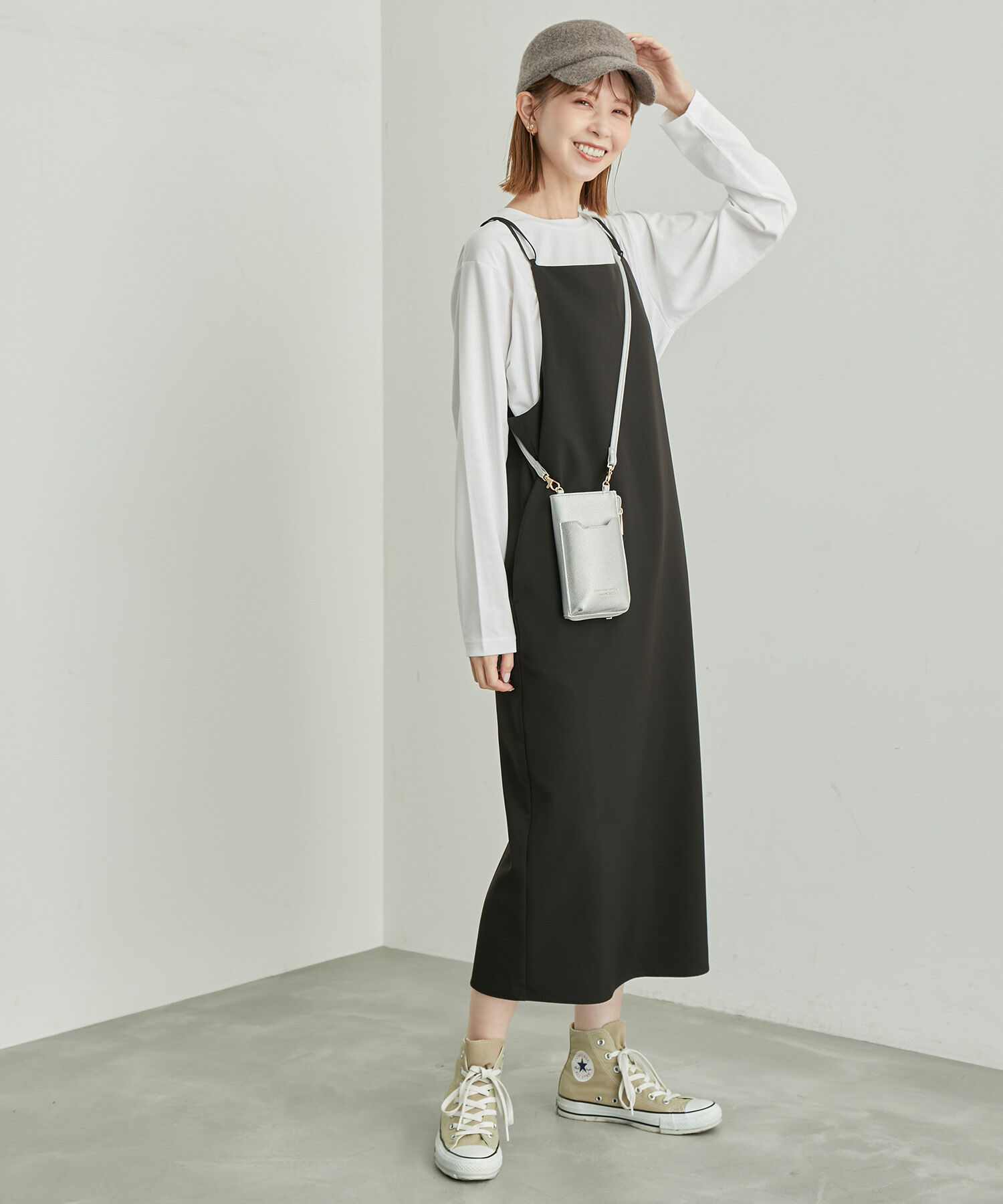 Rope&rsquo;Picnic「バッククロスキャミワンピース」|ワンピース|