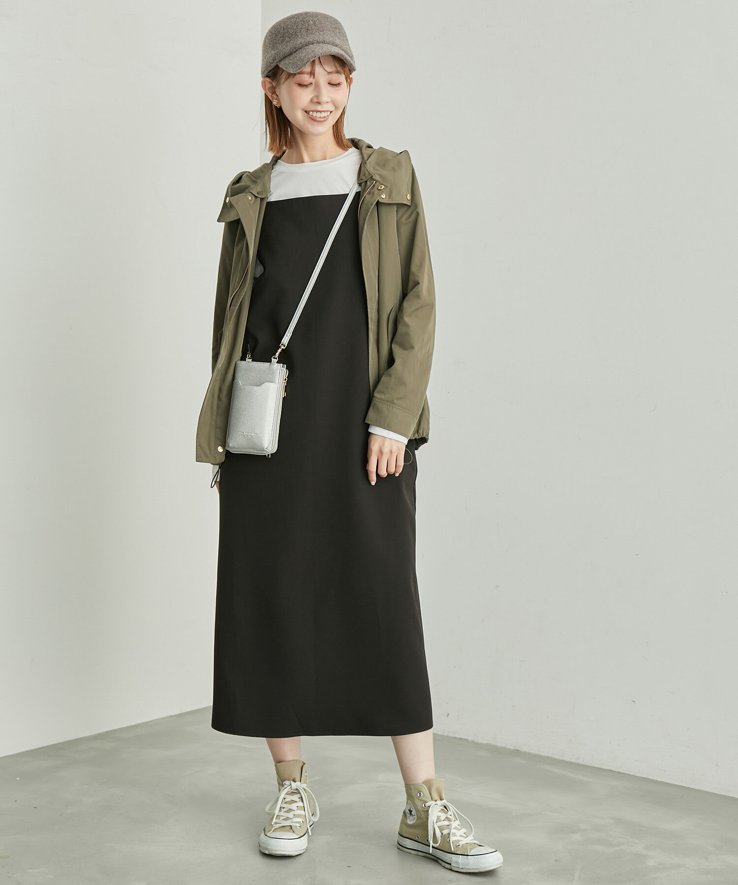 Rope&rsquo;Picnic「バッククロスキャミワンピース」|ワンピース|