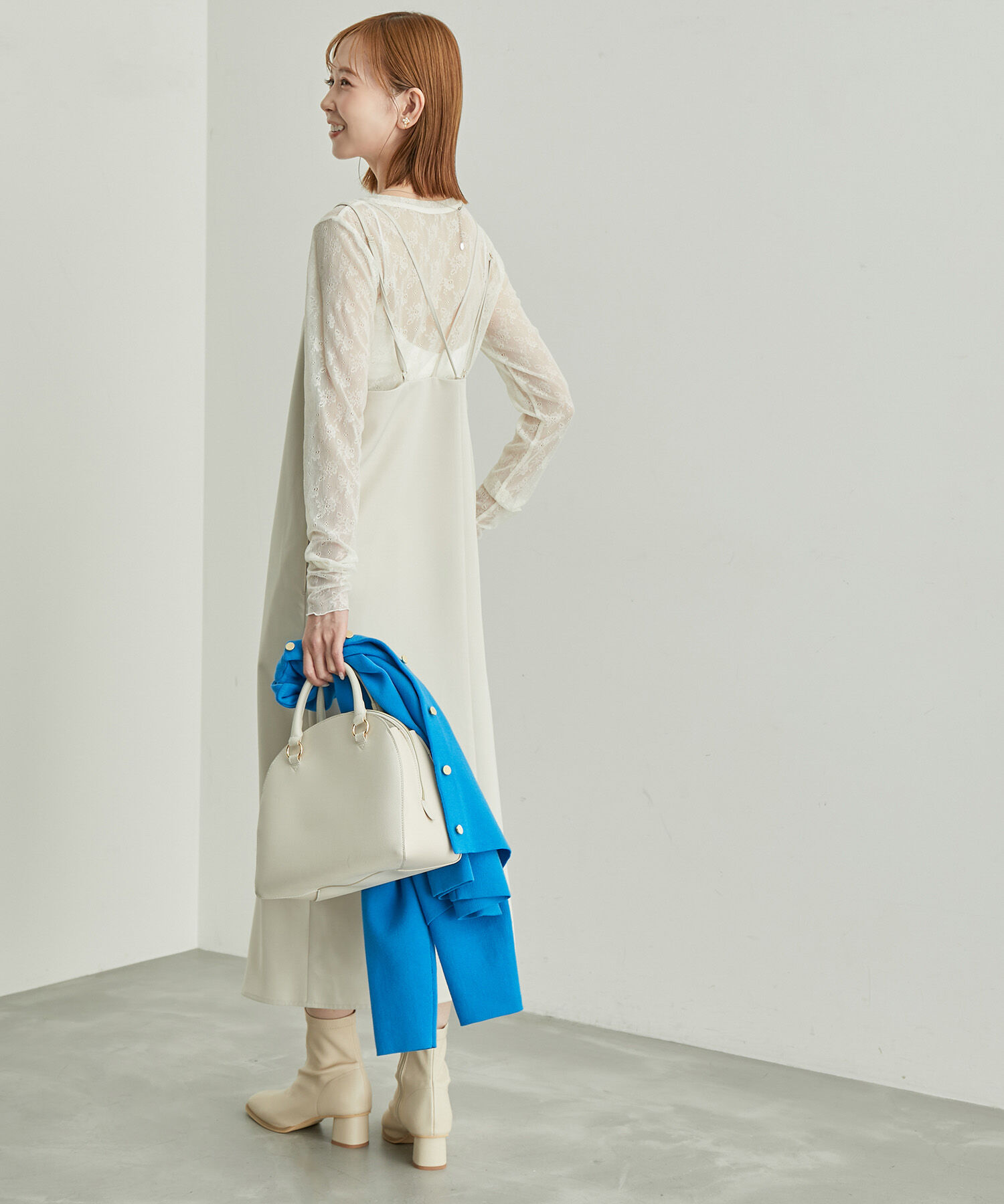 Rope&rsquo;Picnic「バッククロスキャミワンピース」|ワンピース|