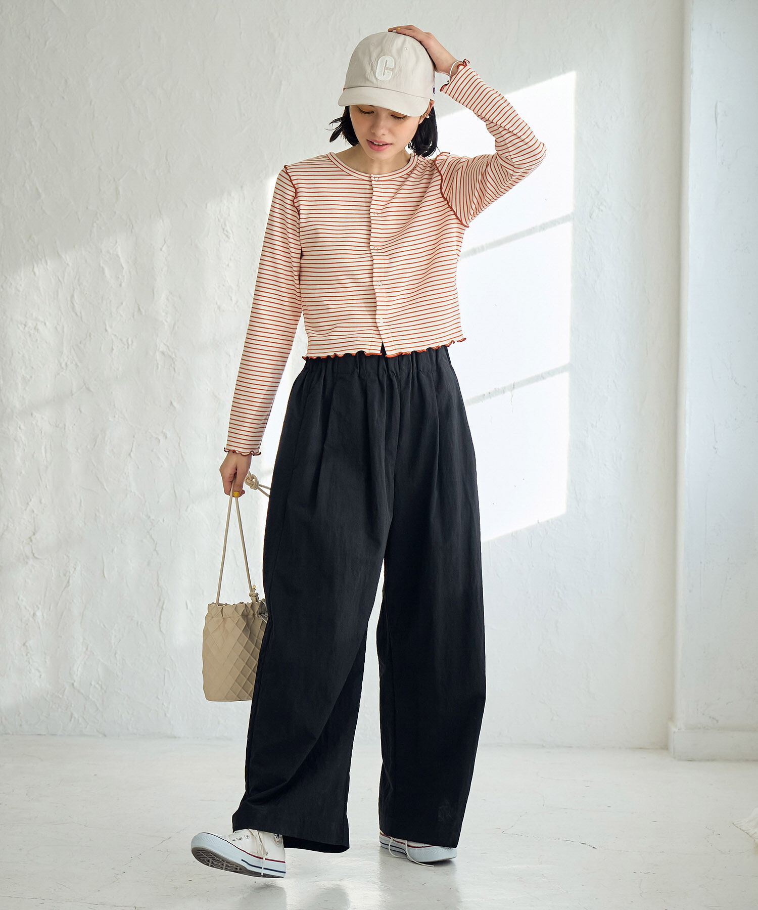 ROPE' PICNIC R「ナイロンタックパンツ/リンクコーデ」|その他|