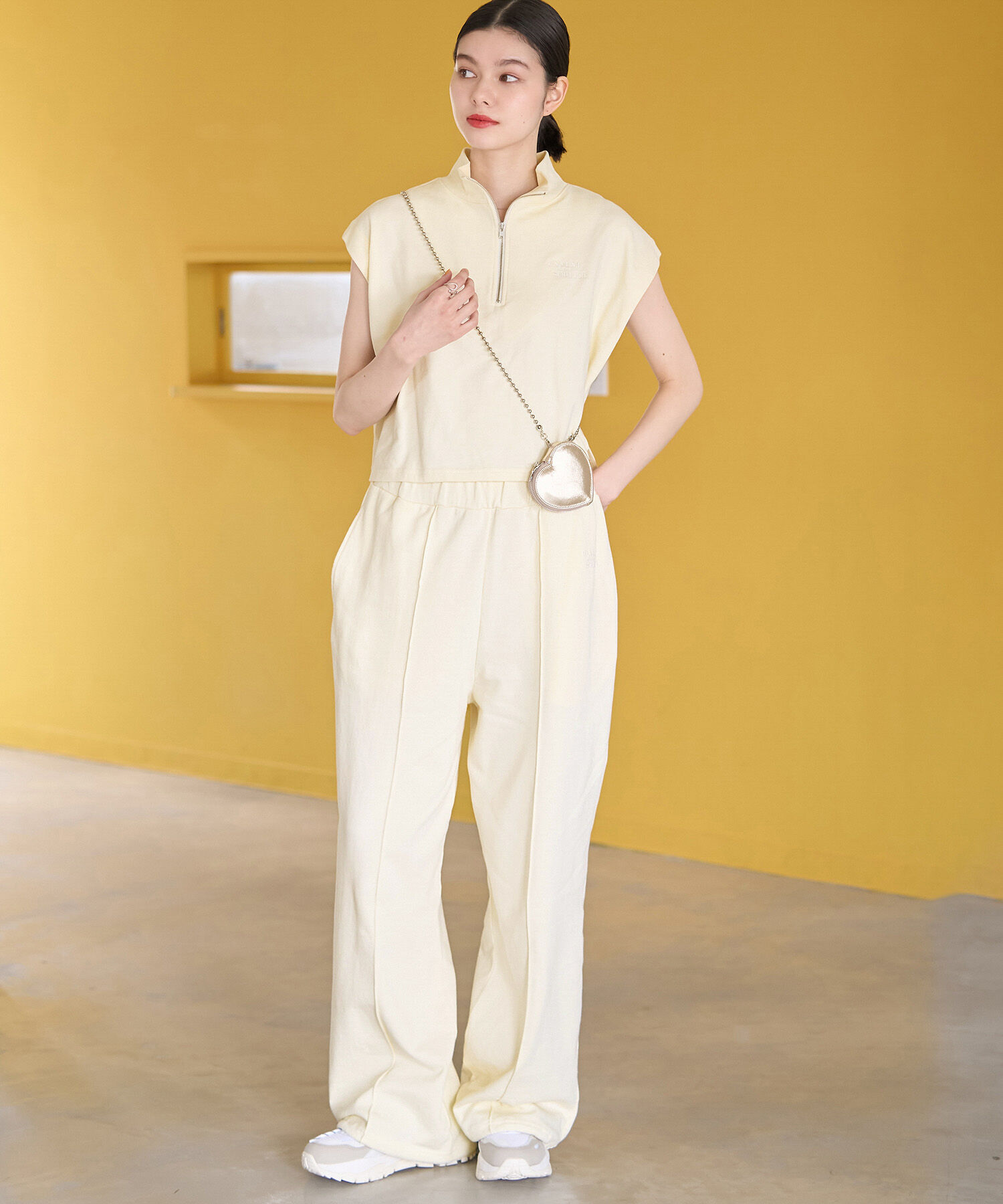 ROPE' PICNIC R「セットアップ対応/裾ドロスト付きスウェットパンツ」|その他|