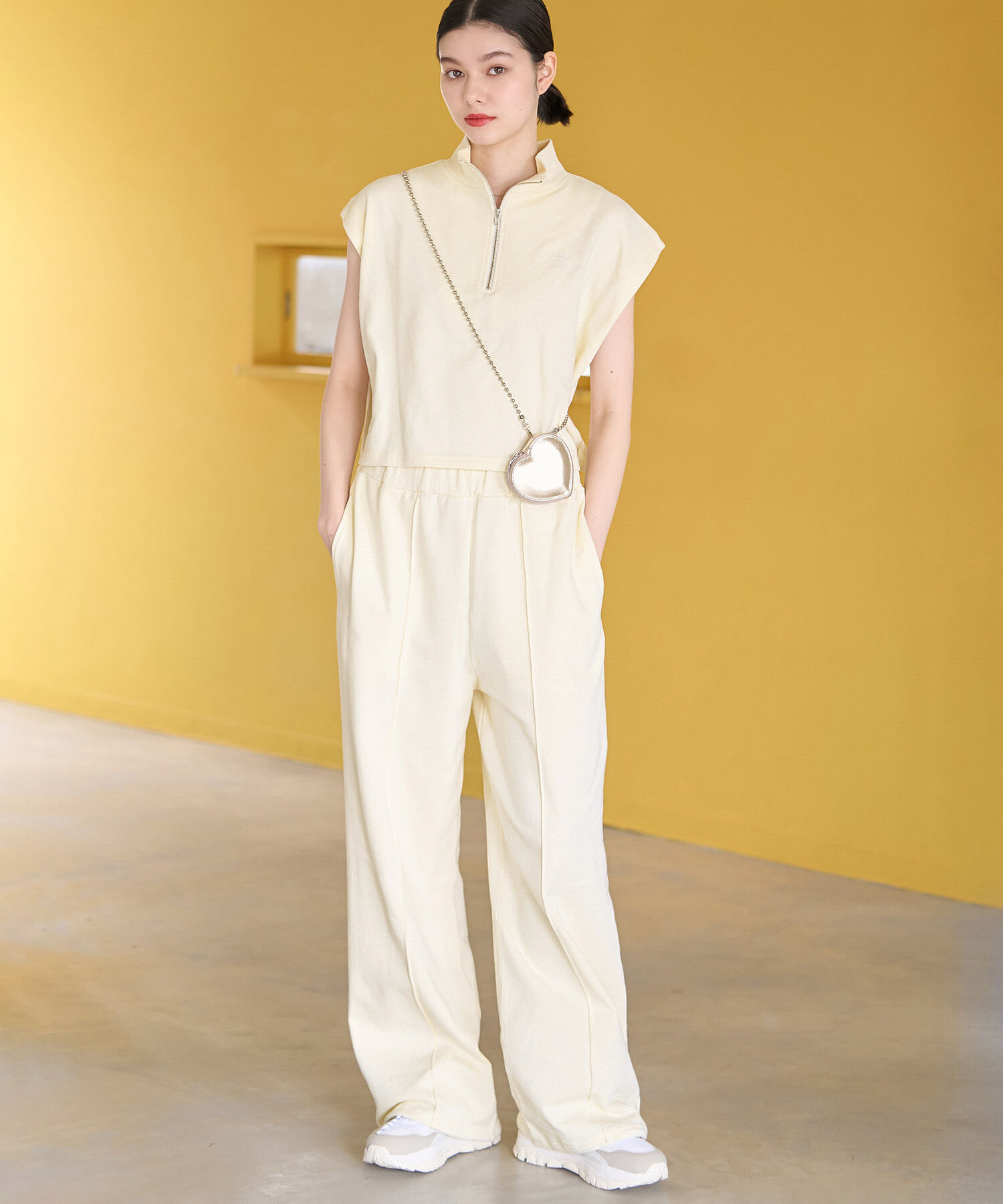 ROPE' PICNIC R「セットアップ対応/裾ドロスト付きスウェットパンツ」|その他|