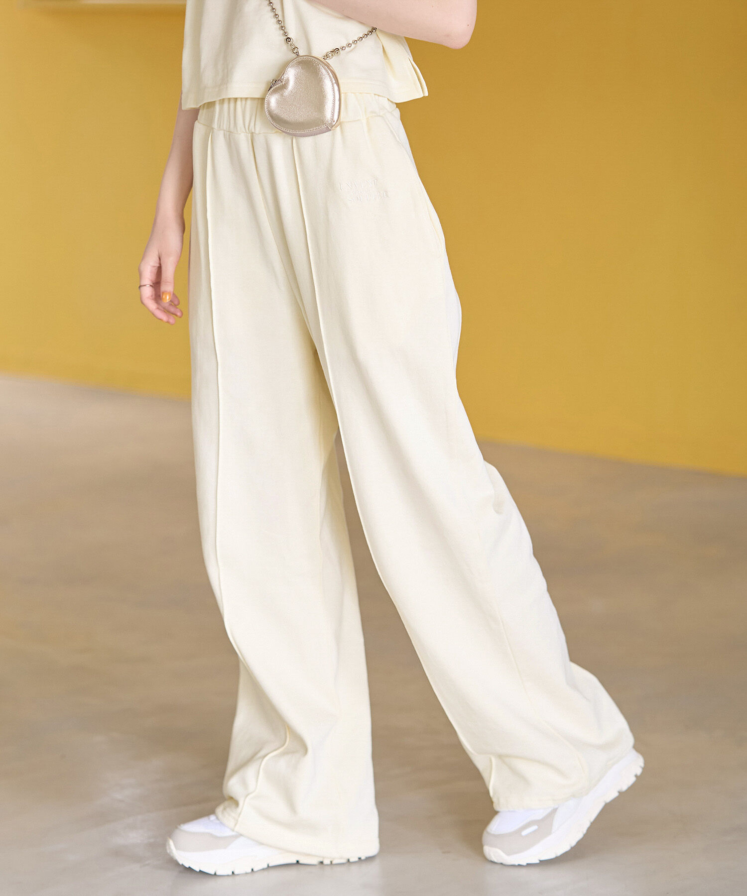 ROPE' PICNIC R「セットアップ対応/裾ドロスト付きスウェットパンツ」|その他|