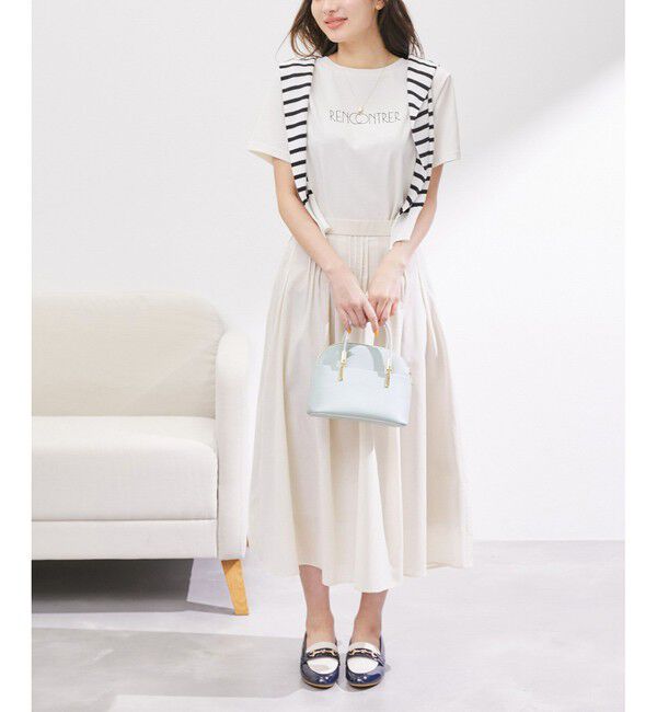 Rope&rsquo;Picnic「ランダムタックスカート」|スカート|