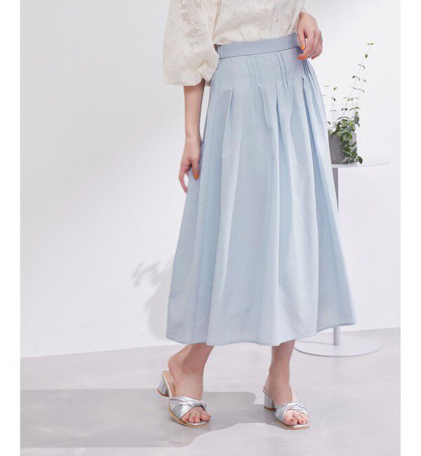 Rope&rsquo;Picnic「ランダムタックスカート」|スカート|