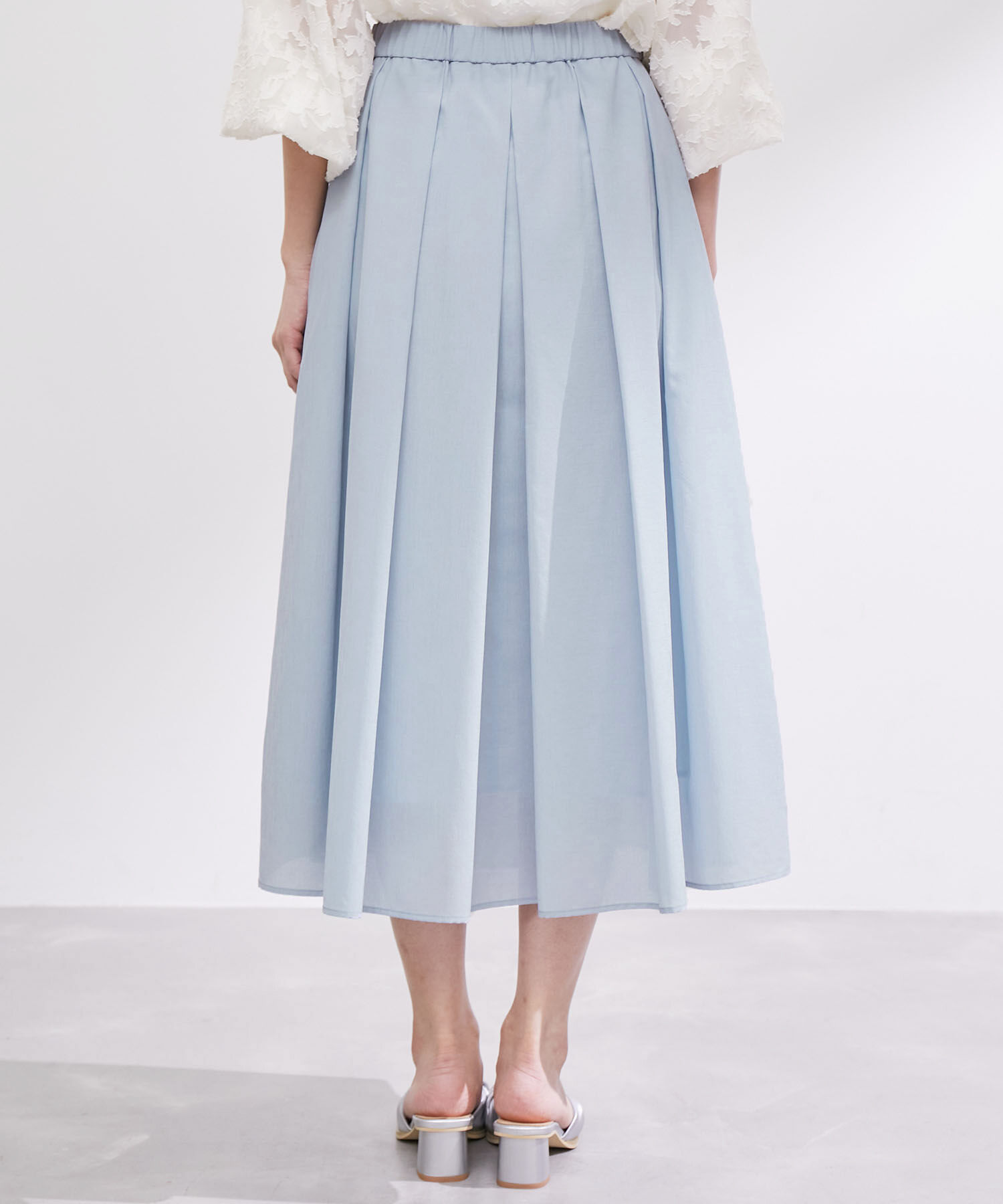 Rope&rsquo;Picnic「ランダムタックスカート」|スカート|