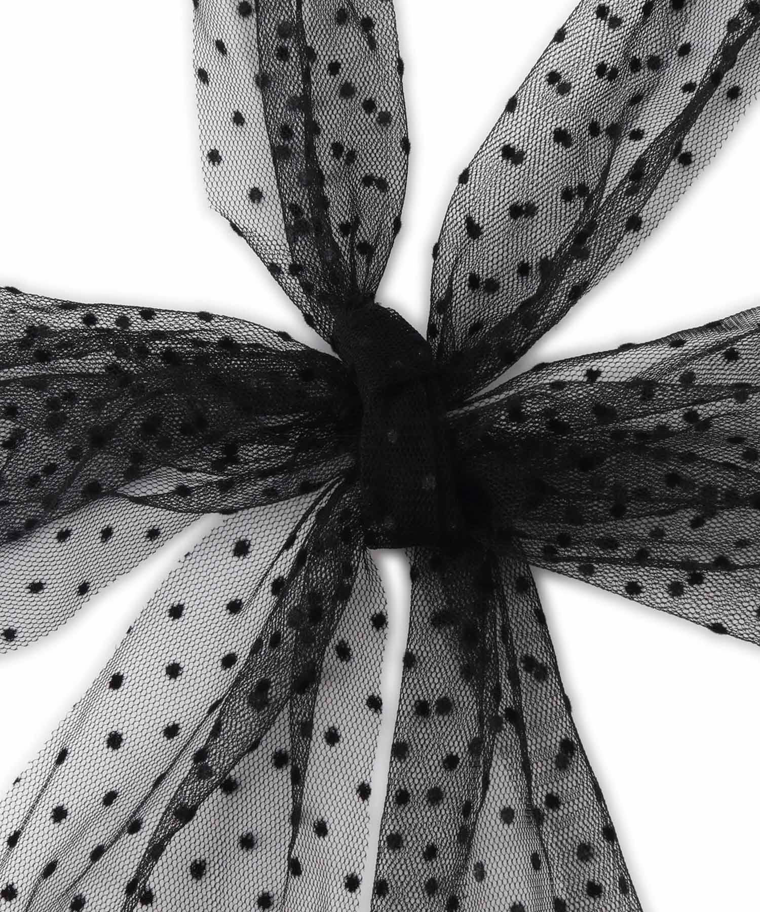 ROPE PICNIC PASSAGE「オーガンジーチュールリボンネックレス」|ネックレス|