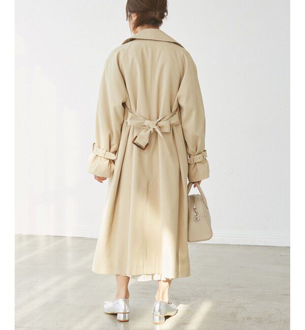 Rope&rsquo;Picnic「【低身長・小柄さん向け/撥水加工・花粉ガード】トレンチコート」|トレンチコート|