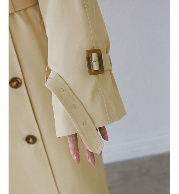 Rope&rsquo;Picnic「【低身長・小柄さん向け/撥水加工・花粉ガード】トレンチコート」|トレンチコート|