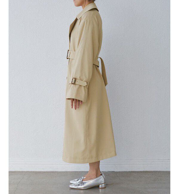 Rope&rsquo;Picnic「【低身長・小柄さん向け/撥水加工・花粉ガード】トレンチコート」|トレンチコート|