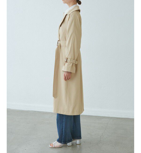 Rope&rsquo;Picnic「【低身長・小柄さん向け/撥水加工・花粉ガード】トレンチコート」|トレンチコート|