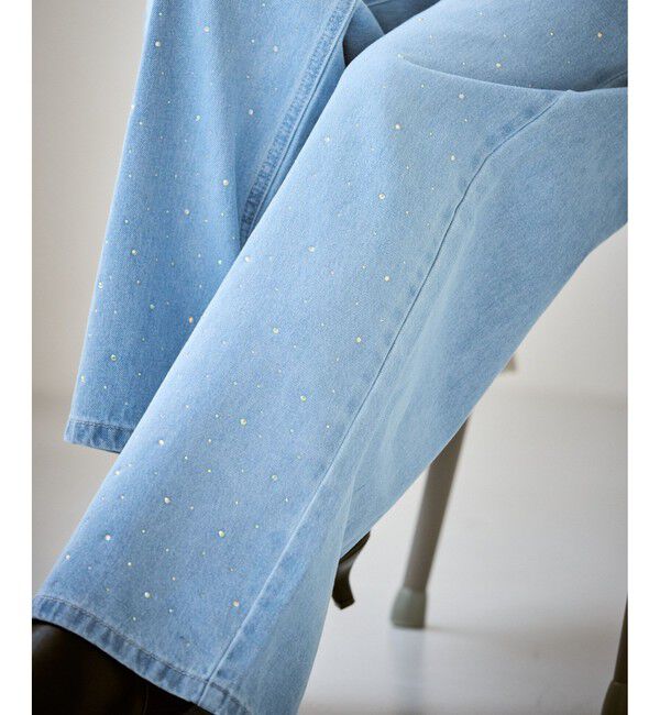 Rope&rsquo;Picnic「キラキラビジューデニム」|デニム|