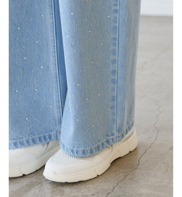 Rope&rsquo;Picnic「キラキラビジューデニム」|デニム|