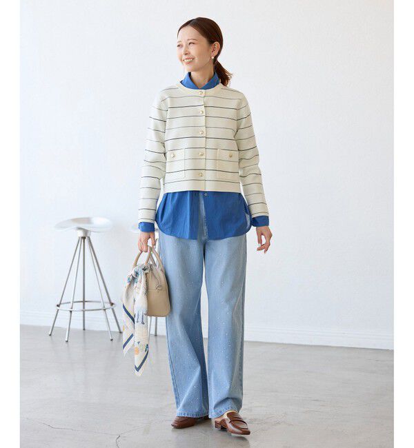 Rope&rsquo;Picnic「キラキラビジューデニム」|デニム|