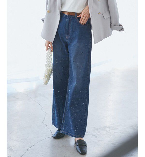 Rope&rsquo;Picnic「キラキラビジューデニム」|デニム|