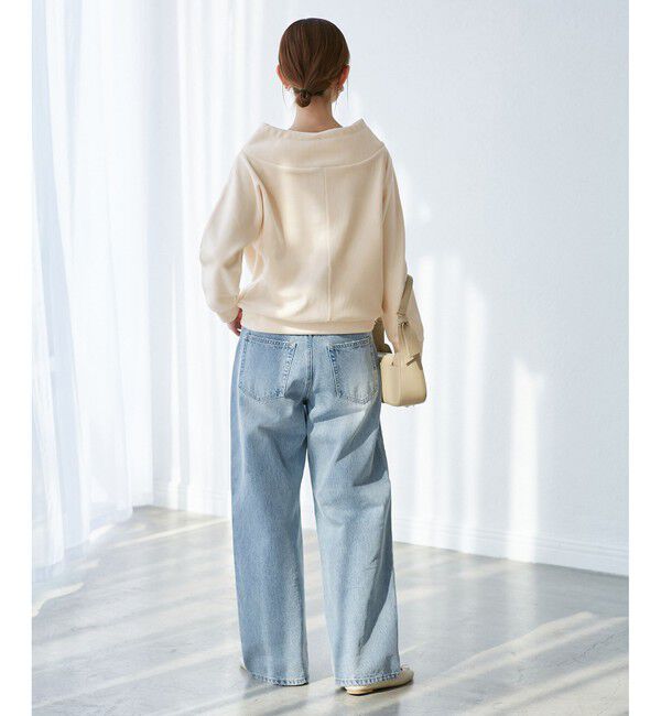 Rope&rsquo;Picnic「【emur/エミュール】リブベロアプルオーバー」|Tシャツ・カットソー|