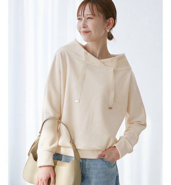 Rope&rsquo;Picnic「【emur/エミュール】リブベロアプルオーバー」|Tシャツ・カットソー|