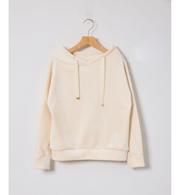 Rope&rsquo;Picnic「【emur/エミュール】リブベロアプルオーバー」|Tシャツ・カットソー|