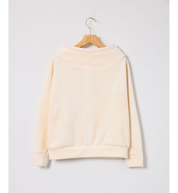 Rope&rsquo;Picnic「【emur/エミュール】リブベロアプルオーバー」|Tシャツ・カットソー|