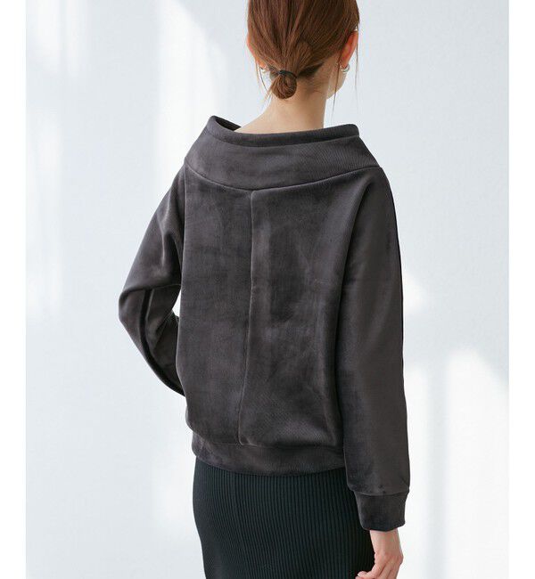 Rope&rsquo;Picnic「【emur/エミュール】リブベロアプルオーバー」|Tシャツ・カットソー|